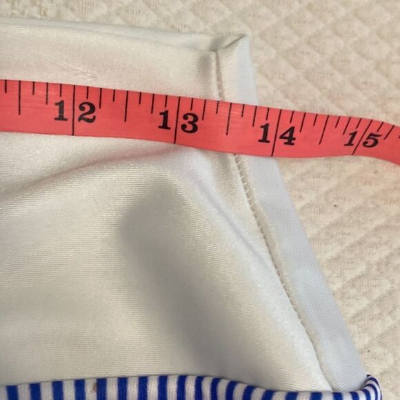 Faye + Floire Pleated Mini Tennis Pickleball Skort Blue and White Medium - Picture 5 of 8